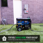 DuroMax XP13000HXT Tri-Fuel Portable Generator, 13,000 W, Electric Start, CO Alert - Image 3