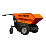 Detail K2 Big Dump Electric Power Dump Cart, 1,100 lb Capacity
